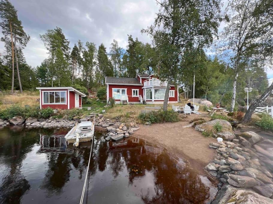 "Talludden" By The Lake Arydssjoen, Furuby Exterior foto
